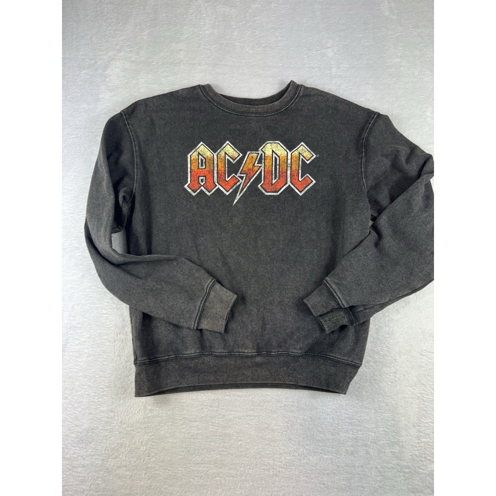 2021 AC/DC‎ Who Made Who Music Concert Graphic Sweatshirt Black Size M Rock Band
